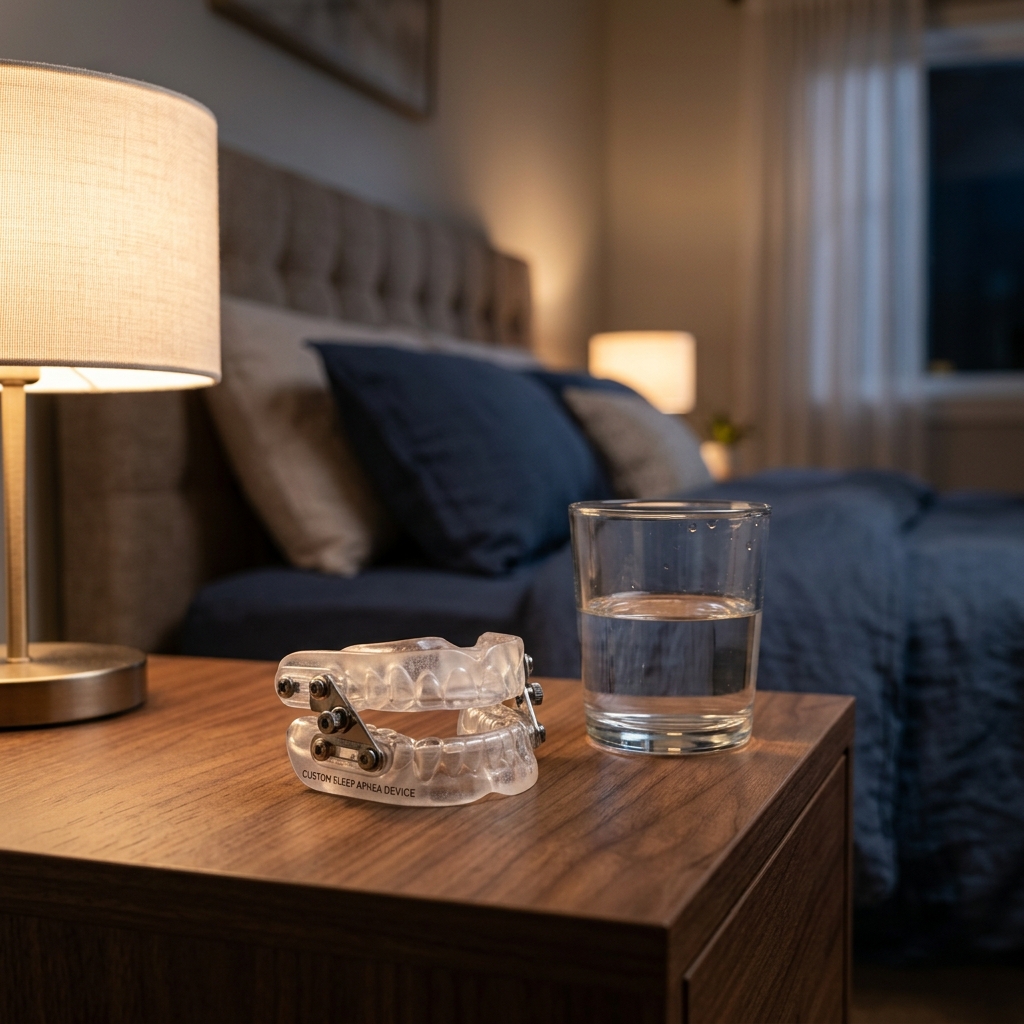 Custom Sleep Apnea Oral Appliance at HCMC Dental Clinic