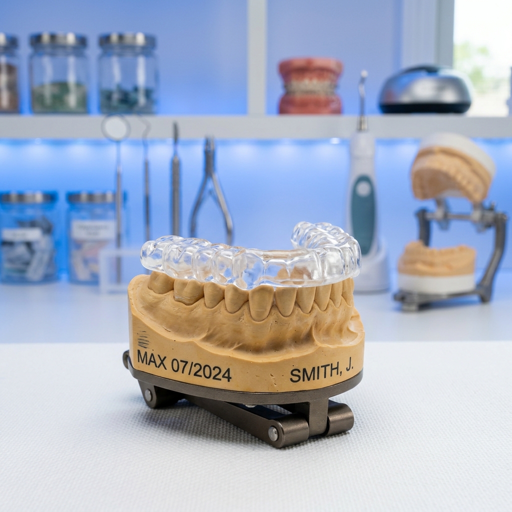 Before and After Case 10: TMJ Splint Therapy for Chronic Bruxism