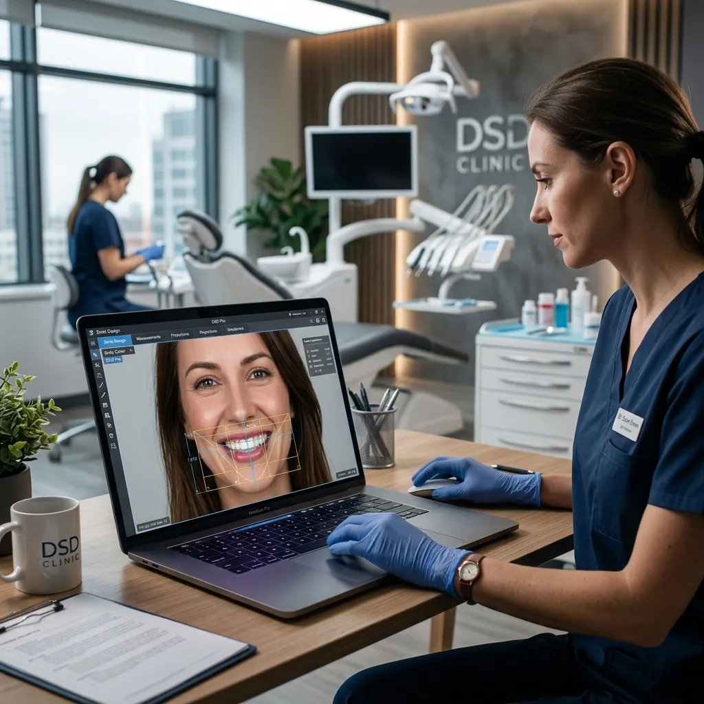 Digital Smile Design process for full mouth rehabilitation at HCMC Dental