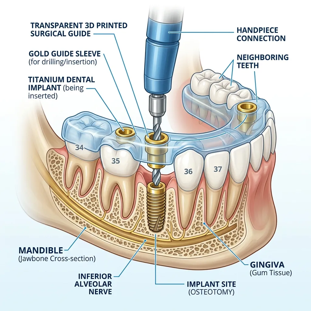 Dental implant placement procedure for full mouth rehabilitation — HCMC Dental Vietnam