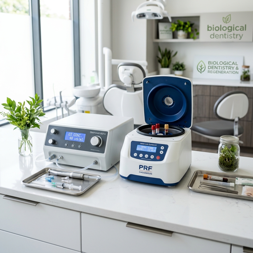 Ozone therapy and PRF centrifugation equipment