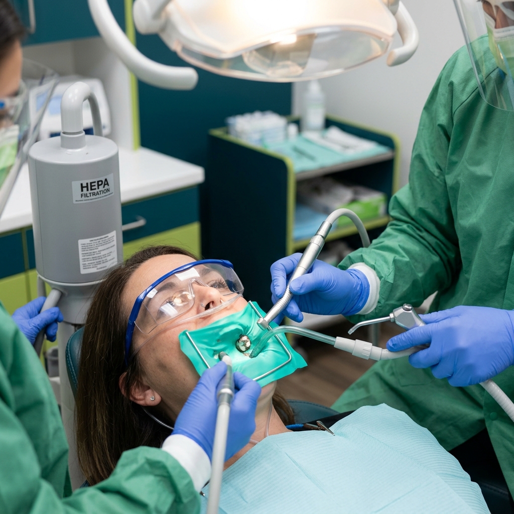 IAOMT S.M.A.R.T amalgam removal protocol setup