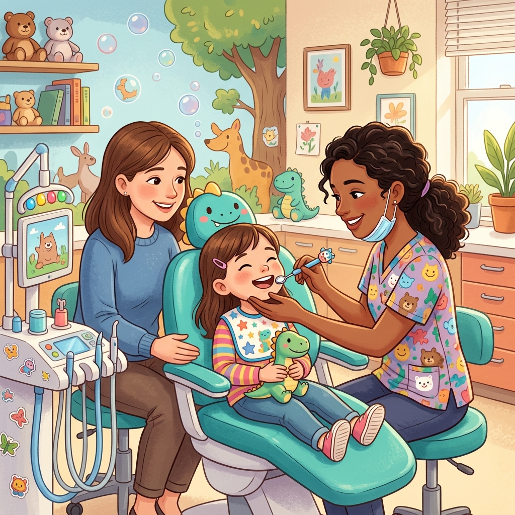 Gentle pediatric dental emergency care for children