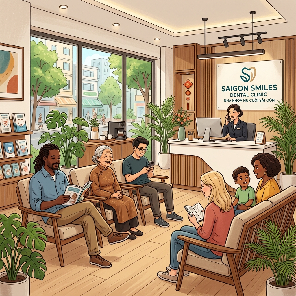 International patients at HCMC Dental emergency clinic