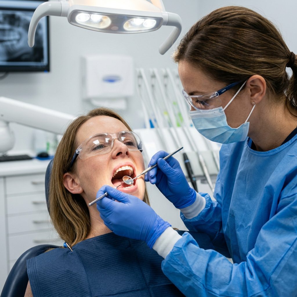 Comprehensive adult dental check-up and oral cancer screening in Ho Chi Minh City
