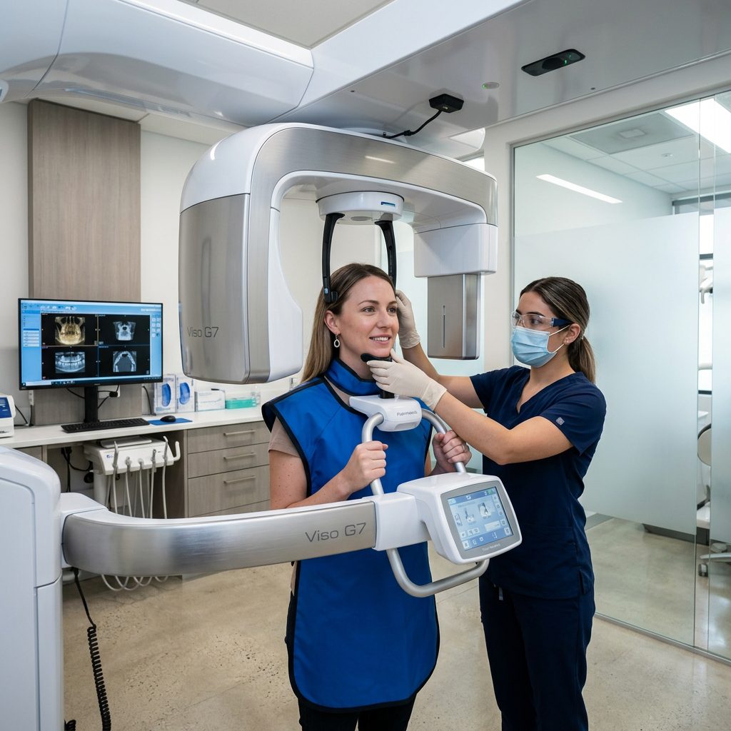 Low-dose digital 3D CBCT dental X-ray imaging system for accurate adult diagnosis