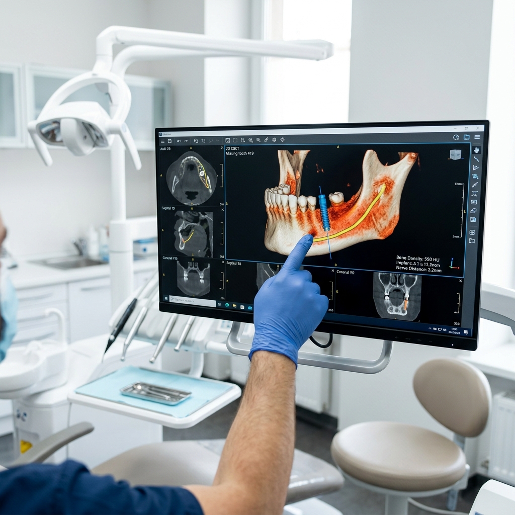 Vital signs monitoring equipment for dental sedation and immediate dental implants