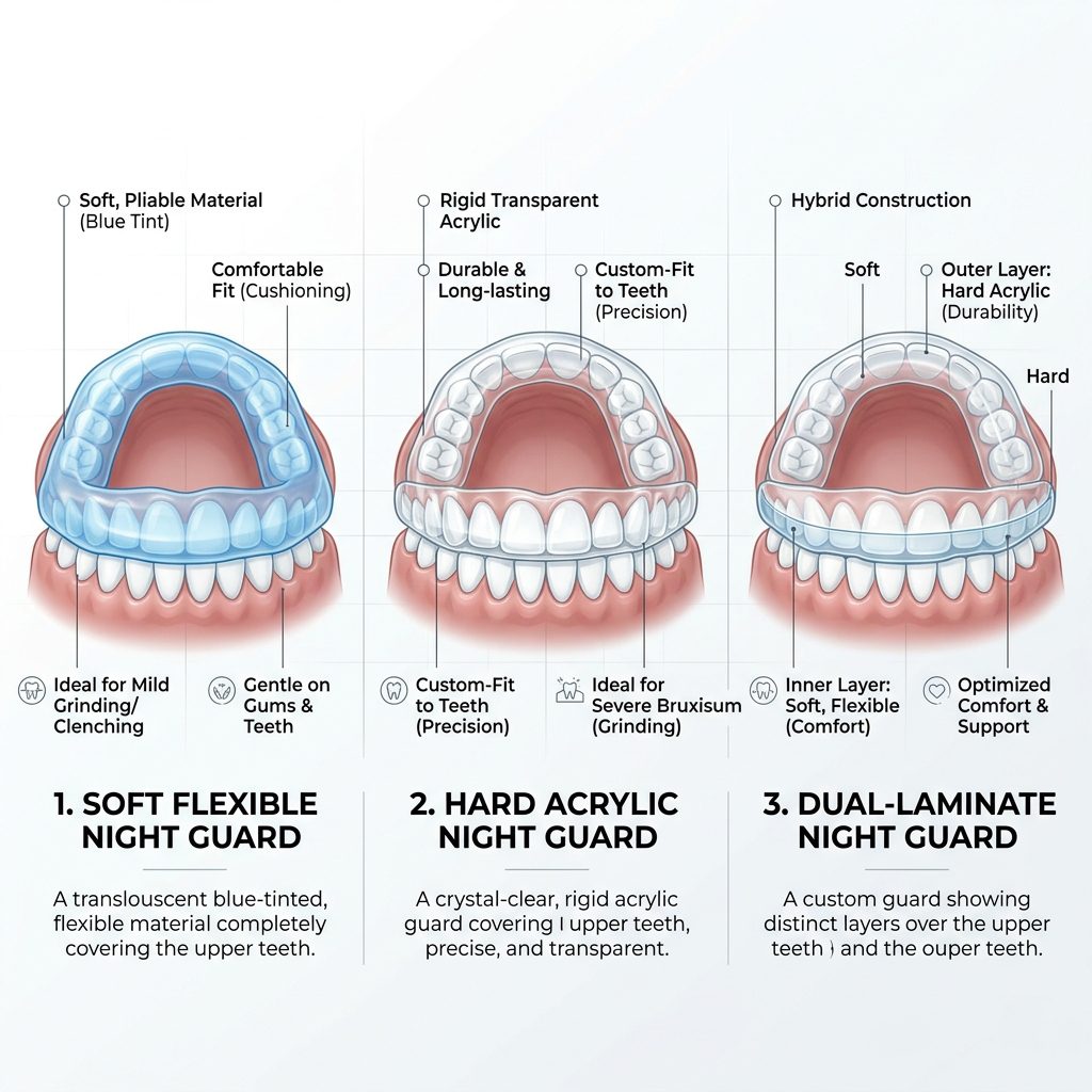 Types of Custom Night Guards
