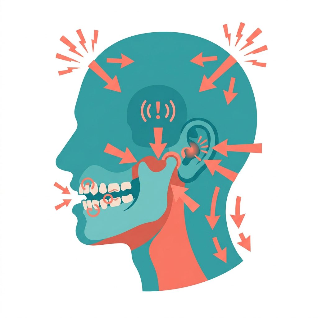 TMJ Symptoms Infographic