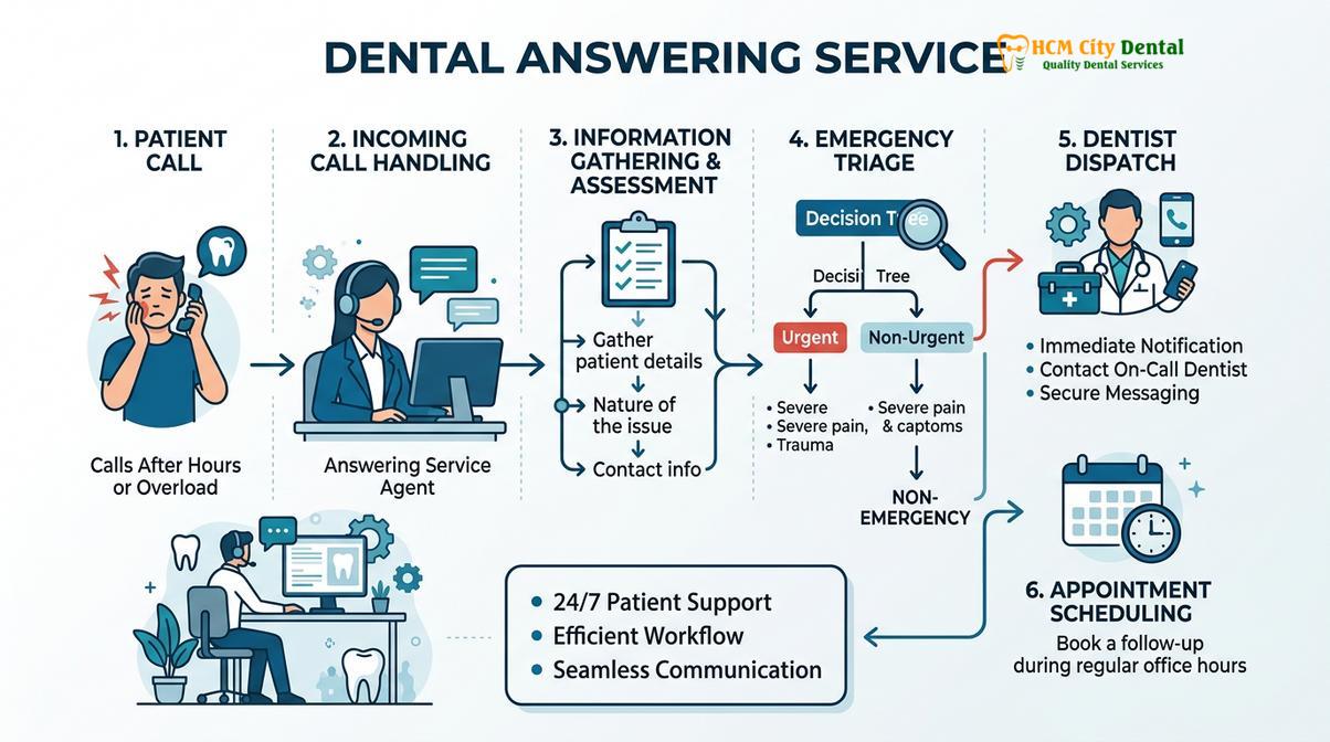 Summary diagram of 24 hour dental care near me