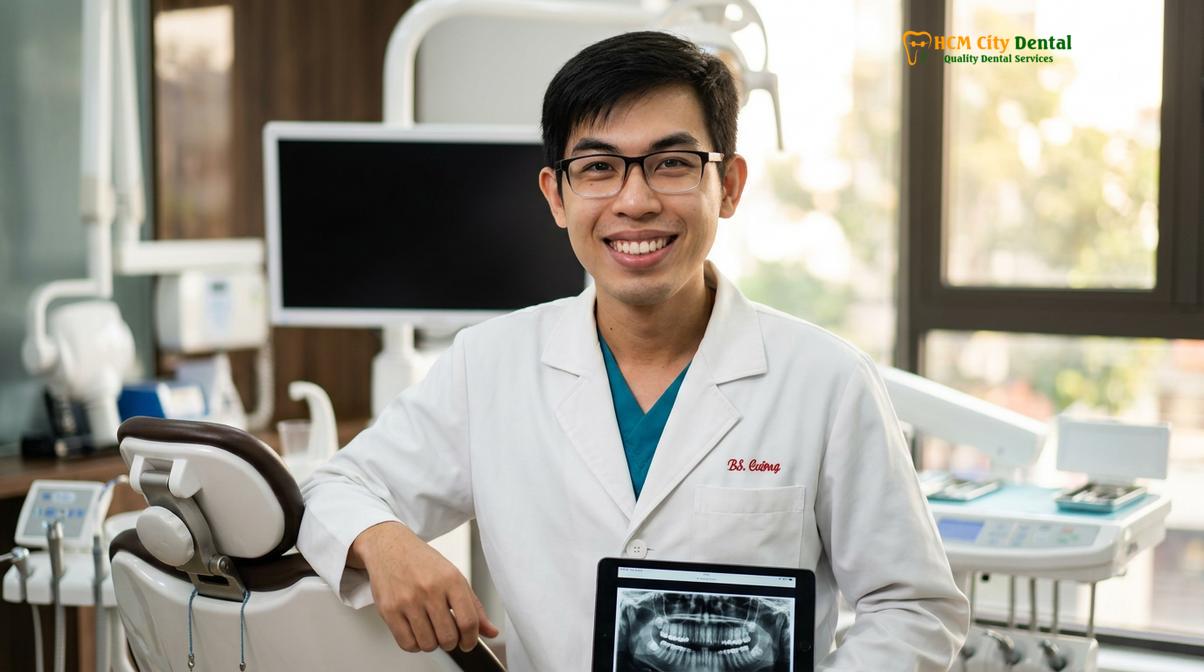 Dr. Nguyen Van Cuong DDS at HCMC Dental Clinic