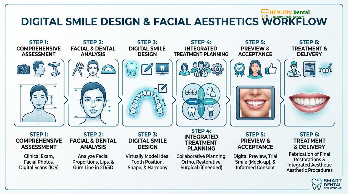 Summary diagram of 4 tooth dental bridge