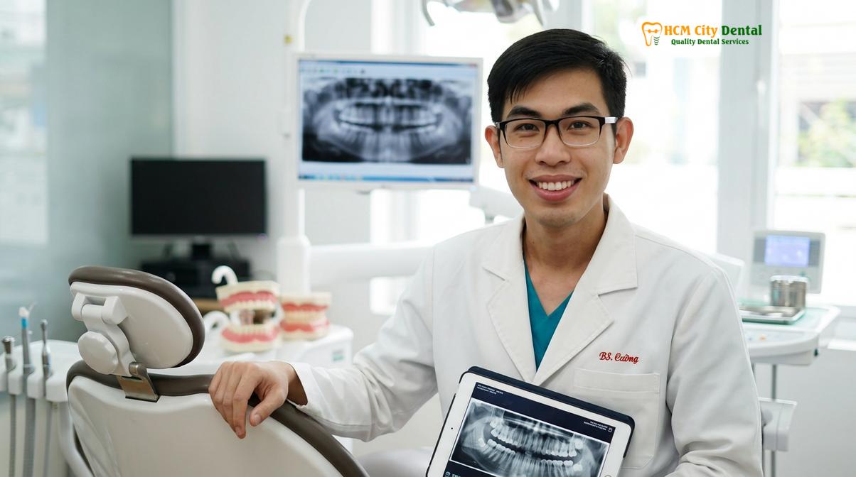 Dr. Nguyen Van Cuong DDS at HCMC Dental Clinic