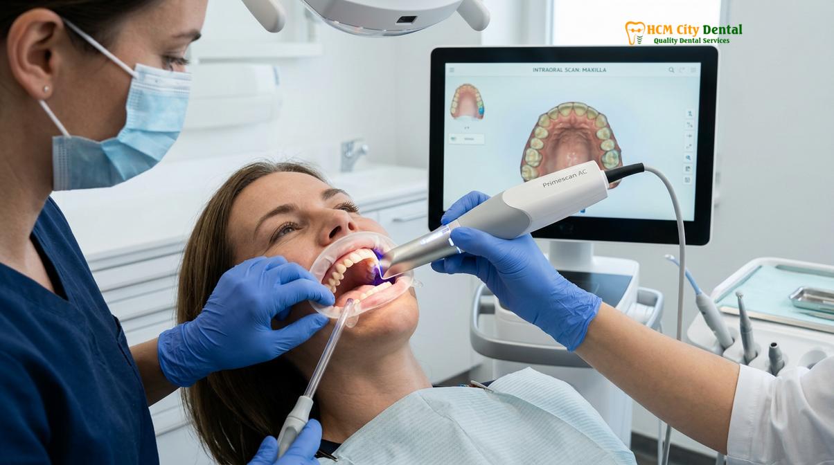 Visual illustration of affordable dental retainers Vietnam
