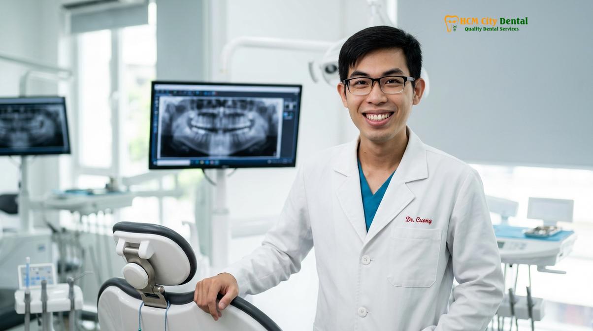 Dr. Nguyen Van Cuong DDS at HCMC Dental Clinic