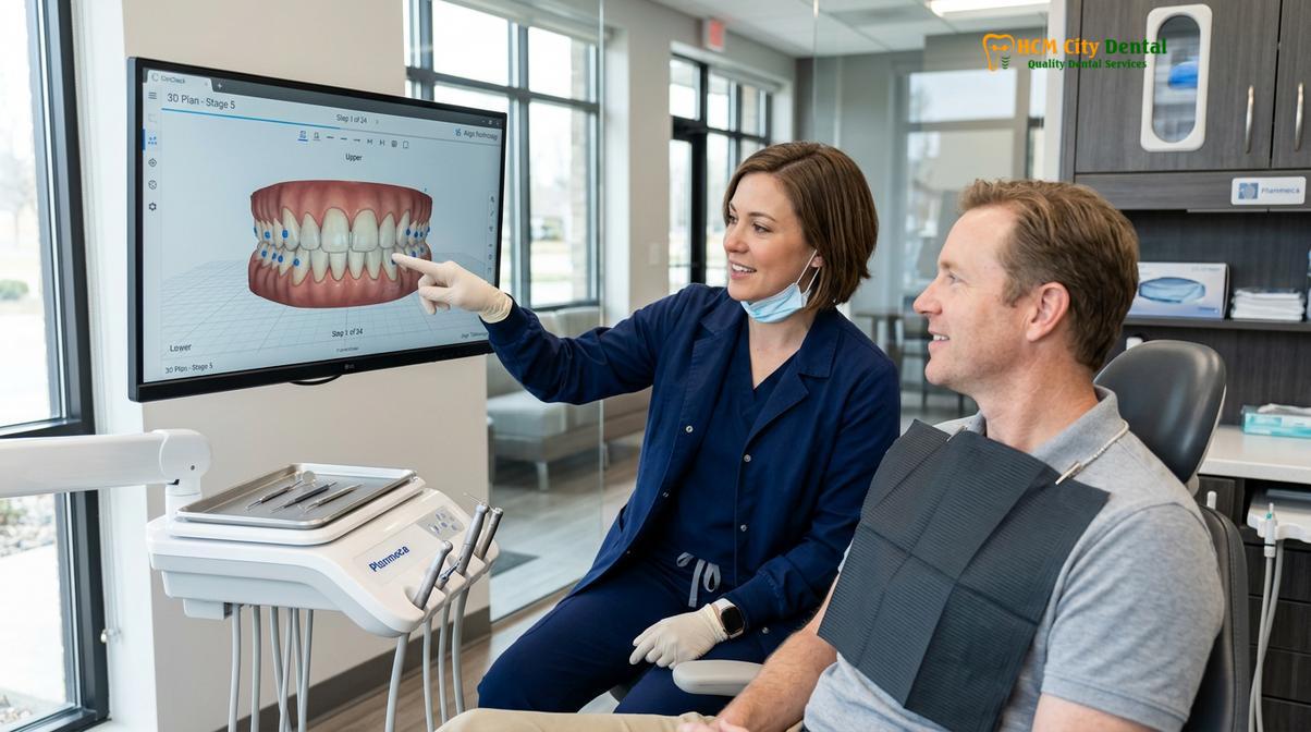 Clinical illustration of Affordable Invisalign Financing Options HCMC