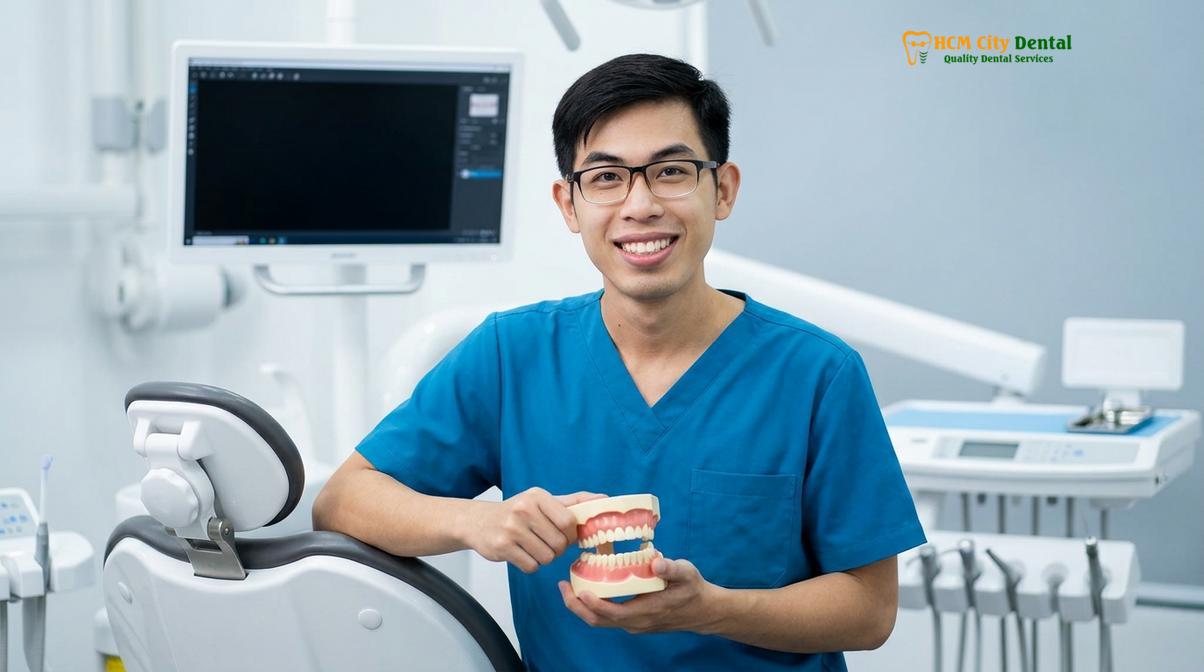 Dr. Nguyen Van Cuong DDS at HCMC Dental Clinic