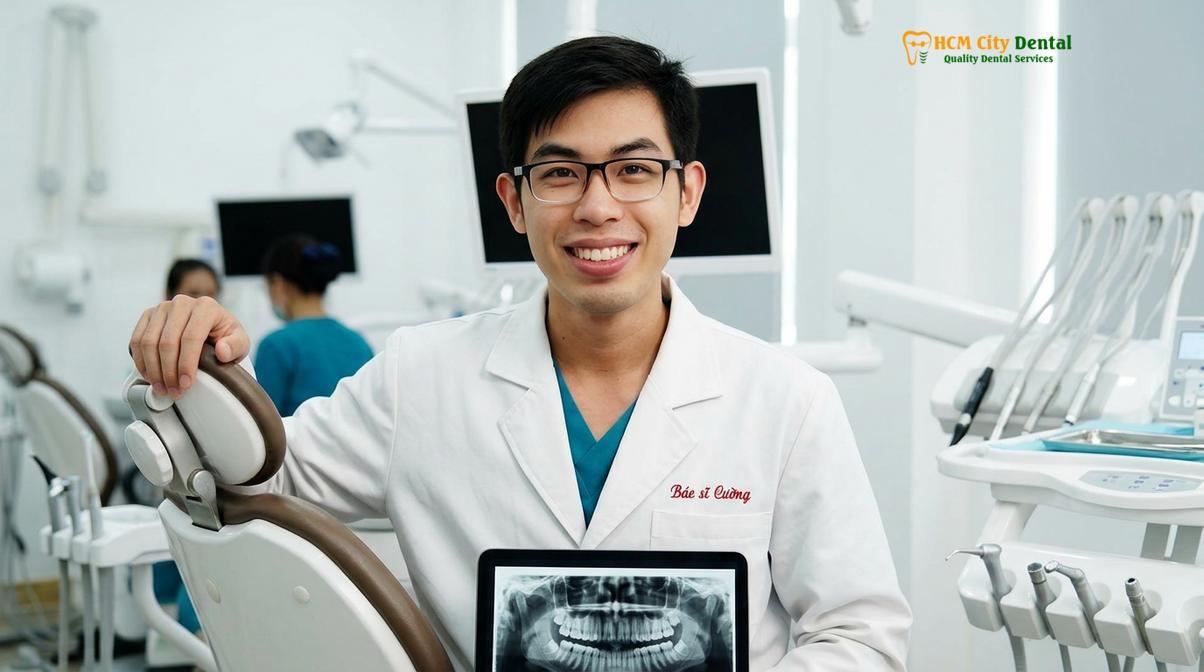 Dr. Nguyen Van Cuong DDS at HCMC Dental Clinic