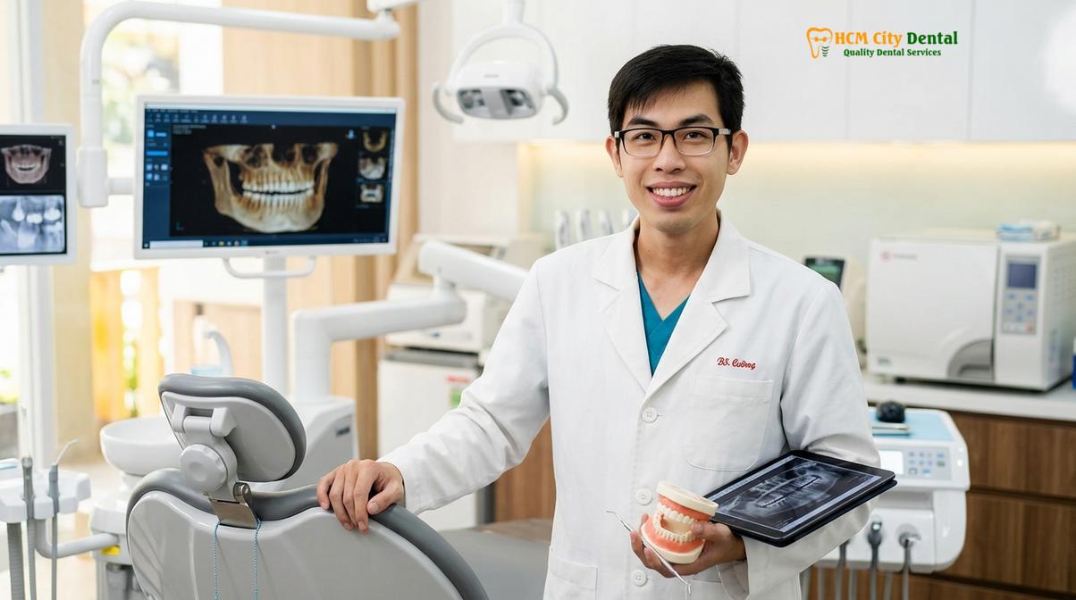 Dr. Nguyen Van Cuong DDS at HCMC Dental Clinic