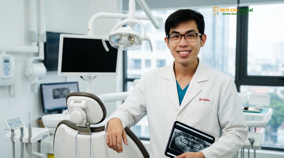 Dr. Nguyen Van Cuong DDS at HCMC Dental Clinic