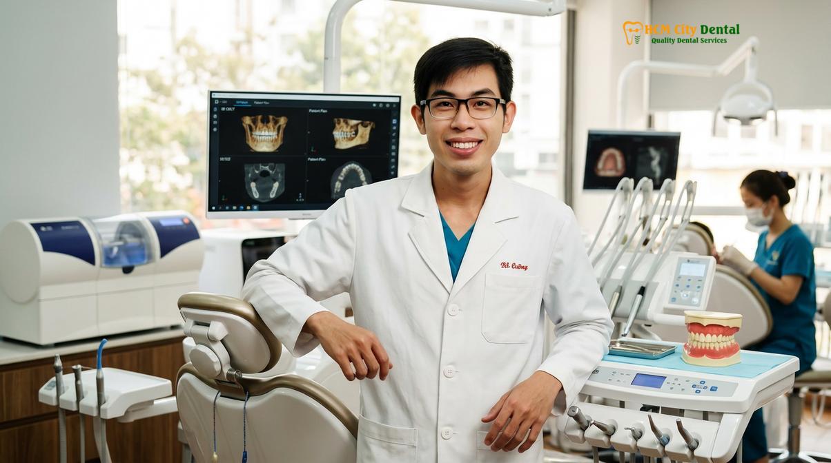 Dr. Nguyen Van Cuong DDS at HCMC Dental Clinic