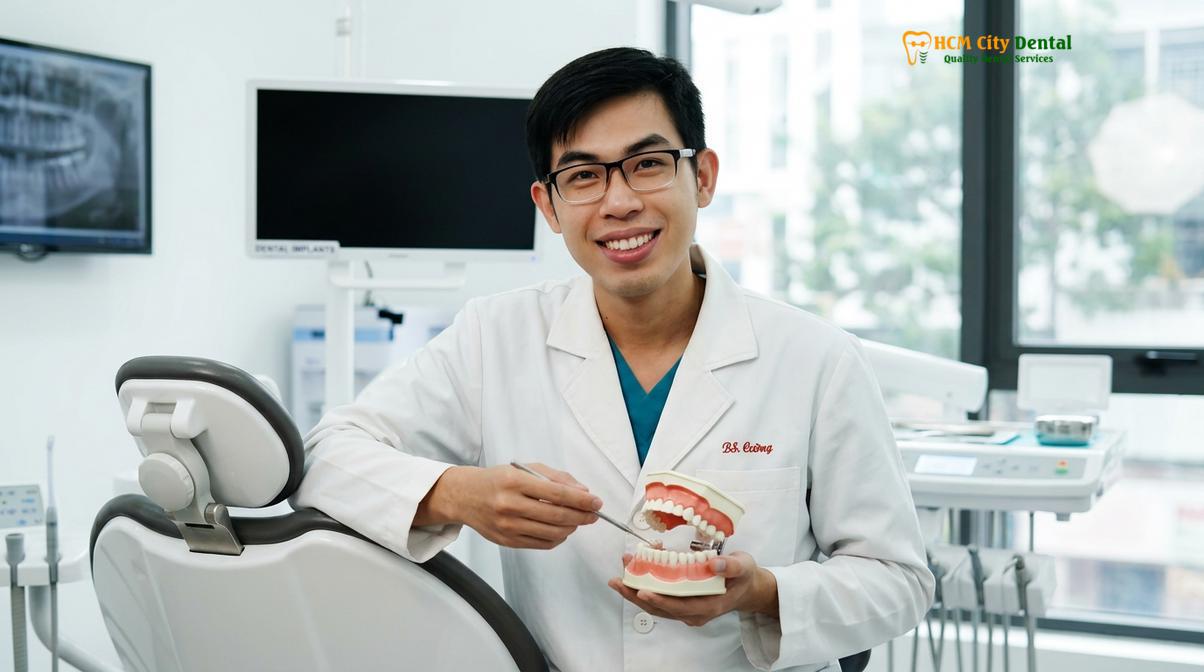 Dr. Nguyen Van Cuong DDS at HCMC Dental Clinic