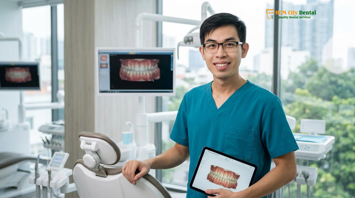 Dr. Nguyen Van Cuong DDS at HCMC Dental Clinic
