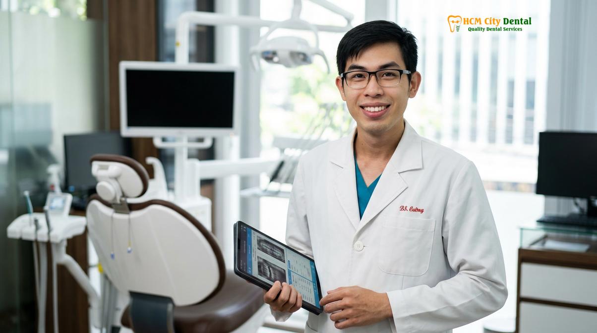 Dr. Nguyen Van Cuong DDS at HCMC Dental Clinic