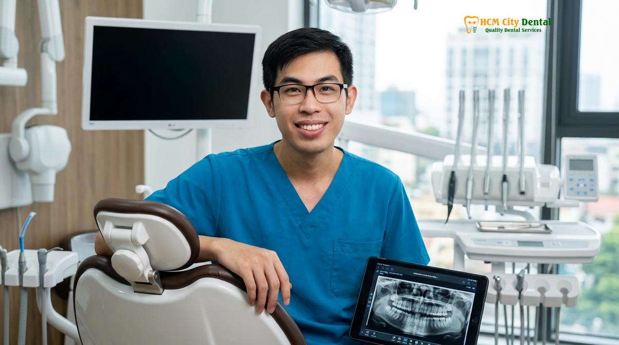 Dr. Nguyen Van Cuong DDS at HCMC Dental Clinic