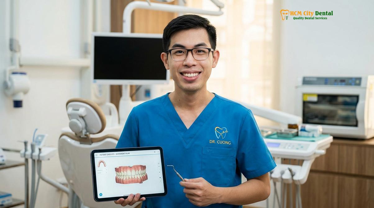 Dr. Nguyen Van Cuong DDS at HCMC Dental Clinic