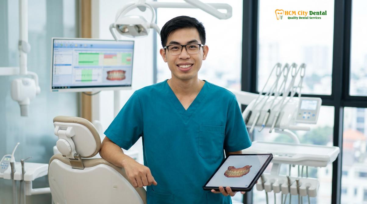 Dr. Nguyen Van Cuong DDS at HCMC Dental Clinic