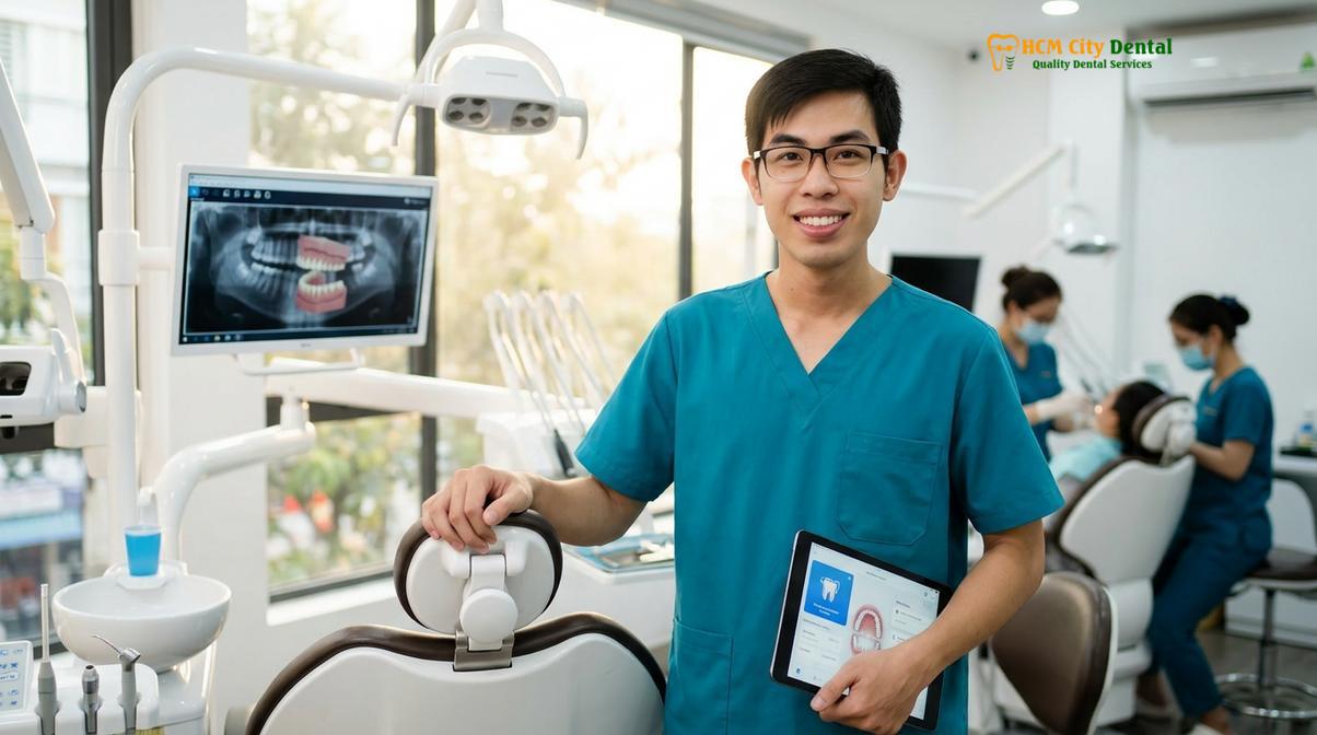 Dr. Nguyen Van Cuong DDS at HCMC Dental Clinic