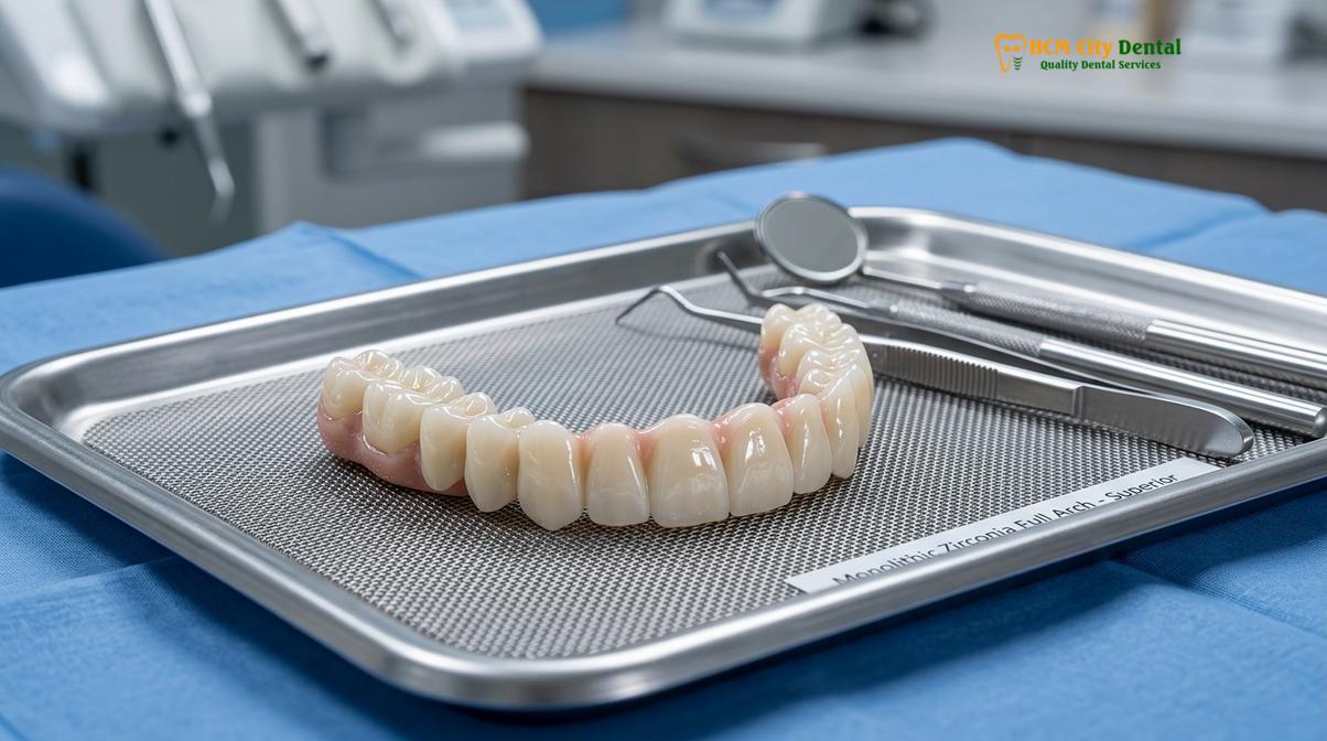 Visual description of hidden costs dental reconstruction vietnam