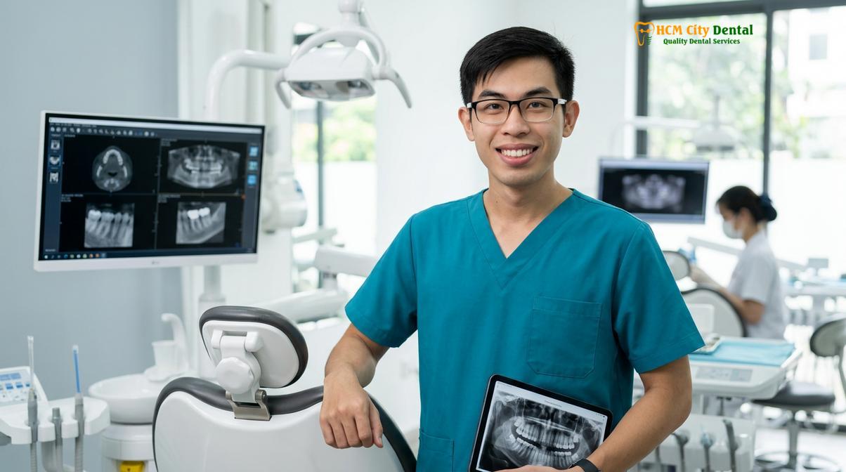 Dr. Nguyen Van Cuong DDS at HCMC Dental Clinic