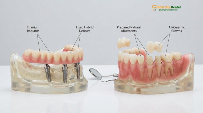 All on 4 vs Full Mouth Crowns: Clinical Comparison & Costs