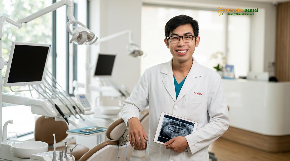 Dr. Nguyen Van Cuong DDS at HCMC Dental Clinic