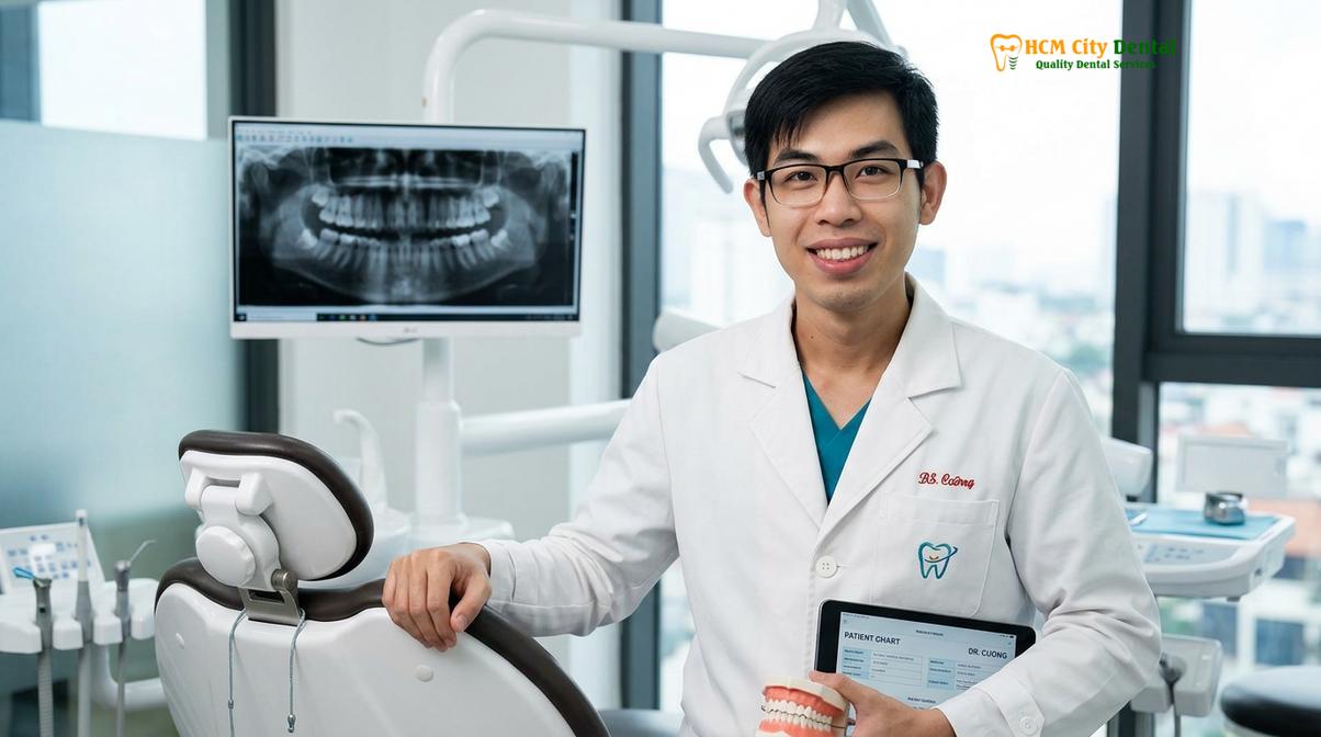 Dr. Nguyen Van Cuong DDS at HCMC Dental Clinic