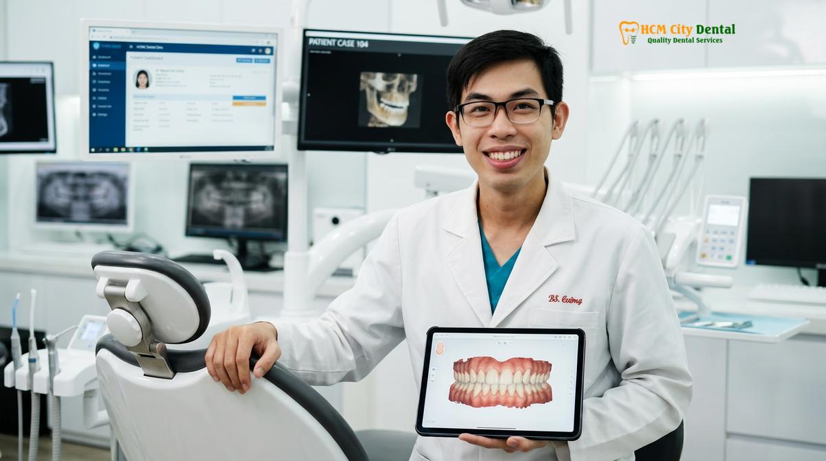 Dr. Nguyen Van Cuong DDS at HCMC Dental Clinic