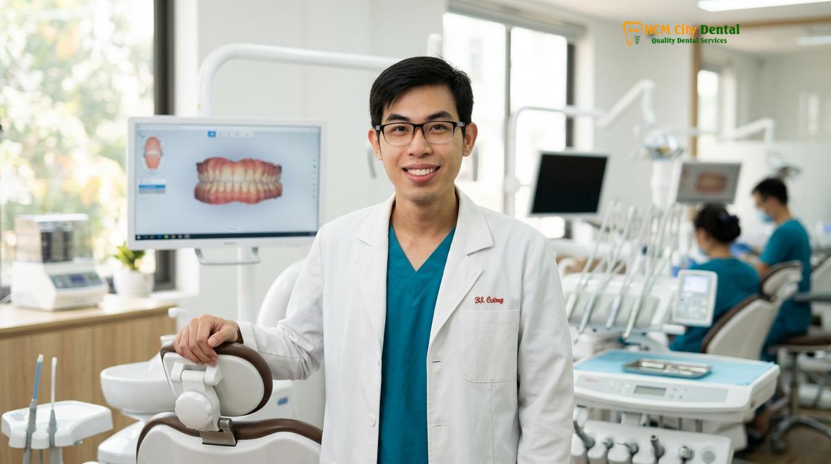 Dr. Nguyen Van Cuong DDS at HCMC Dental Clinic