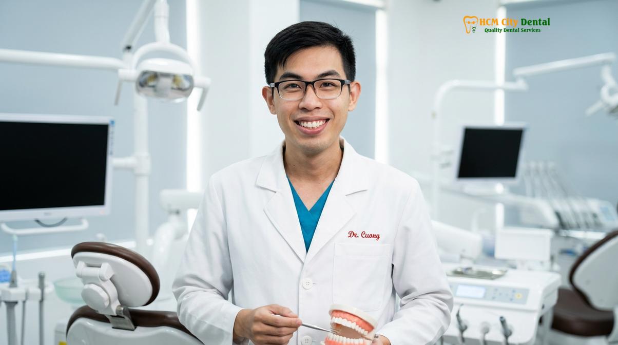 Dr. Nguyen Van Cuong DDS at HCMC Dental Clinic