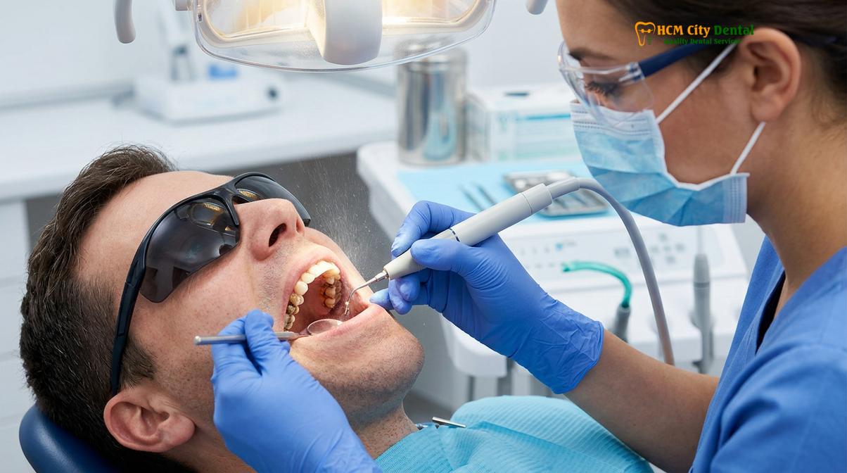 Clinical photography related to Annual Dental Maintenance Plan Expat Saigon