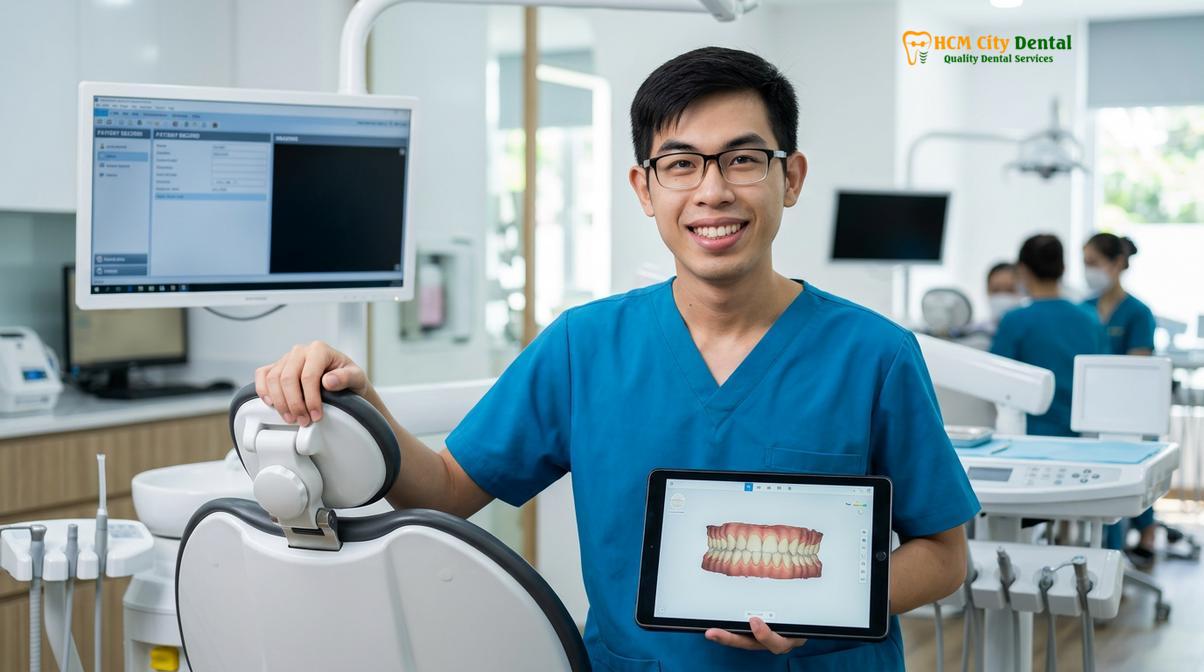 Dr. Nguyen Van Cuong DDS at HCMC Dental Clinic