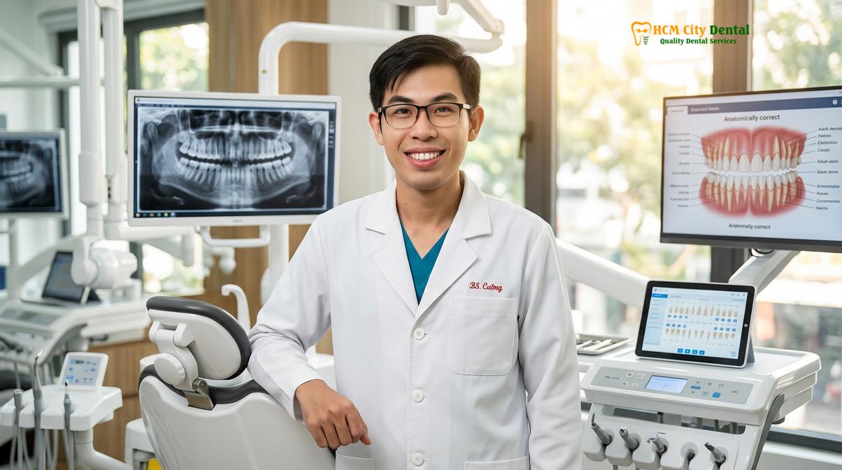 Dr. Nguyen Van Cuong DDS at HCMC Dental Clinic