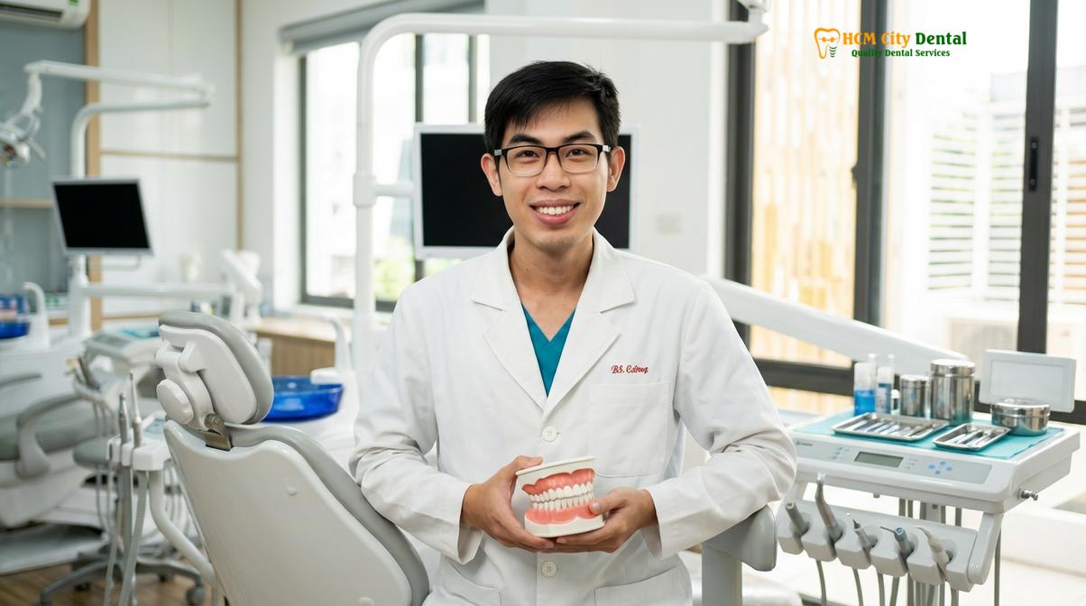 Dr. Nguyen Van Cuong DDS at HCMC Dental Clinic