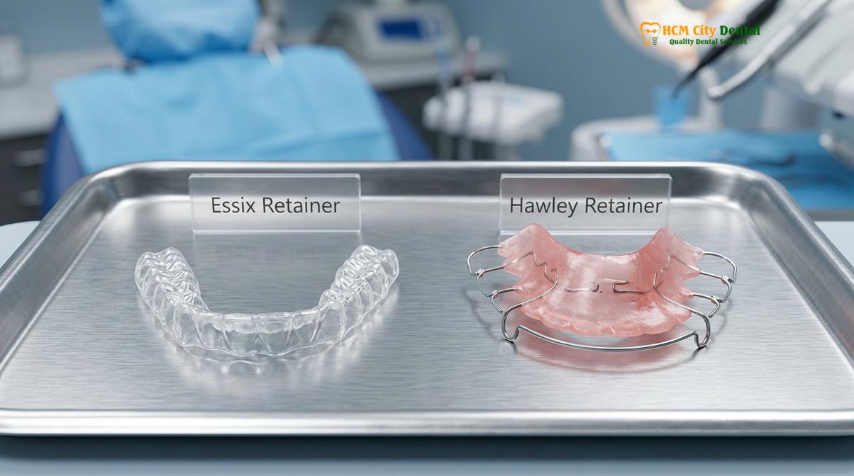 Visual illustration of are clear retainers safe to wear