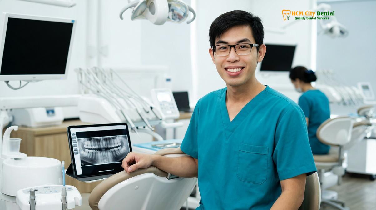 Dr. Nguyen Van Cuong DDS at HCMC Dental Clinic