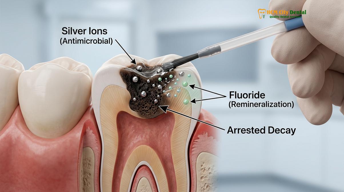 Visual description of special needs pediatric dentist