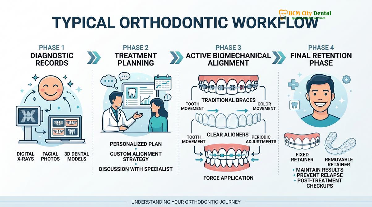 Summary diagram of teeth braces cost