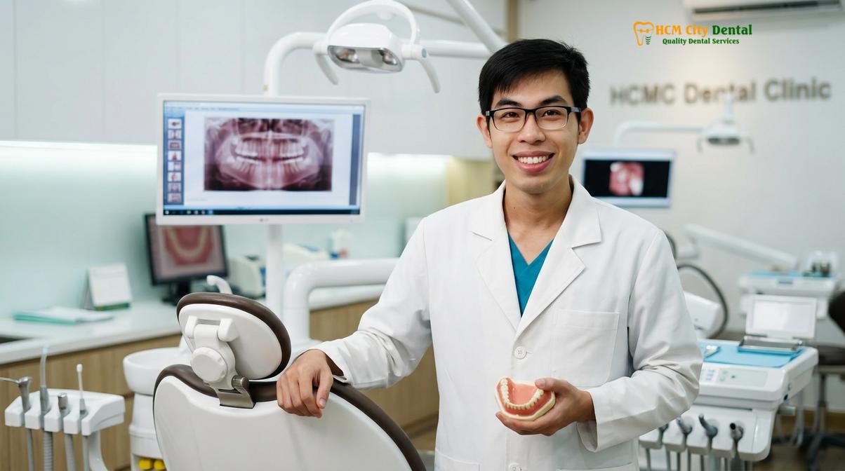 Dr. Nguyen Van Cuong DDS at HCMC Dental Clinic