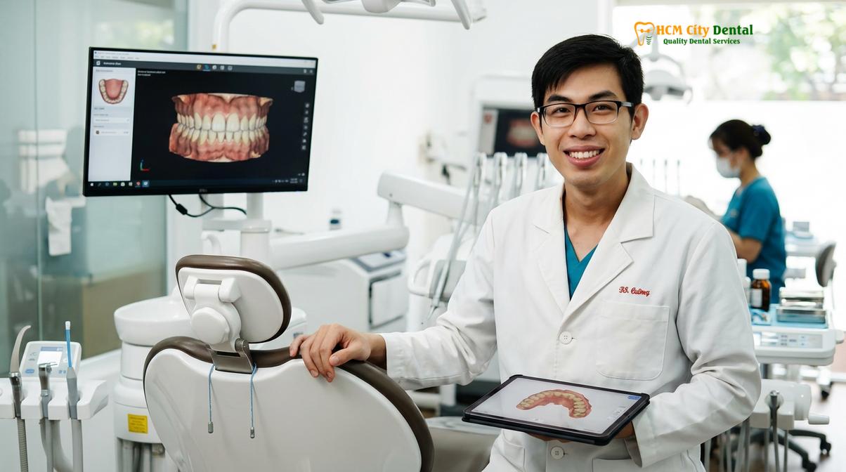 Dr. Nguyen Van Cuong DDS at HCMC Dental Clinic